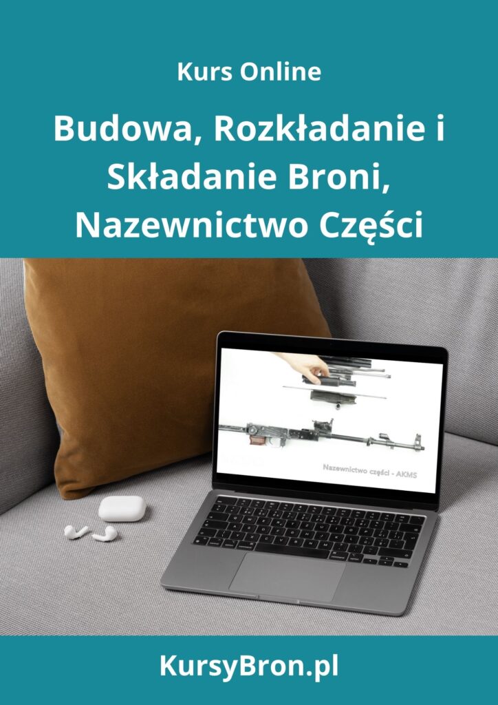 Budowa, Rozkładanie i Składanie Broni, Nazewnictwo Części